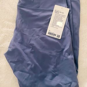 NWT lululemon wunder train tights waterdrop